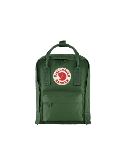 תיק גב קנקן מיני בצבע ירוק | Fjallraven Kanken Mini 23561