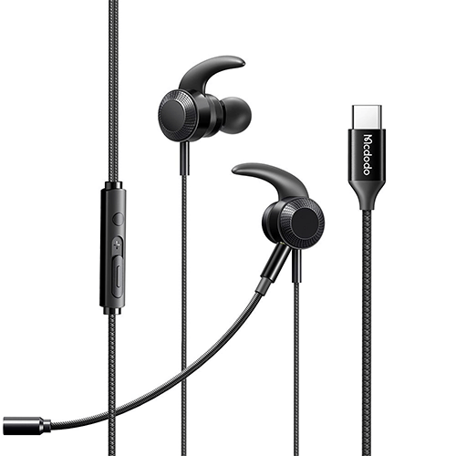 אוזניות גיימינג חוטיות Mcdodo - HP-1340 Type-C Digital Gaming Earphone