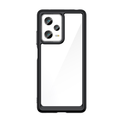 כיסוי מחוזק שקוף - Xiaomi Poco X5 Pro Clear Black Cover