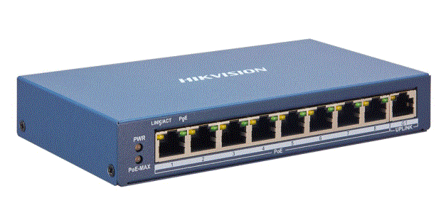 Hikvision 8 Port Fast Ethernet Smart POE Switch DS-3E1309P-EI