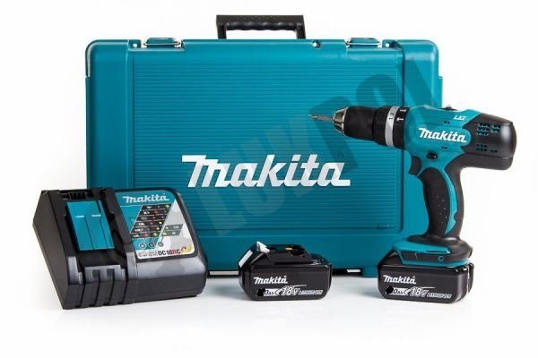 מברגהמקדחה 18V רוטטת סוללות 40HA עבות DHP453RME תוצרת Makita | מברגות ומקדחות מקצועיות | קמחי כלי עבודה