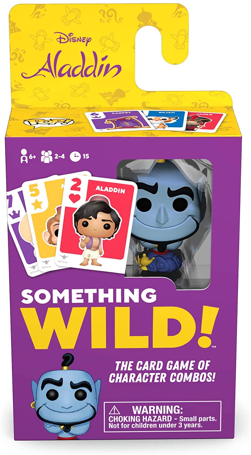 Funko Games Something Wild Card Game-Aladdin