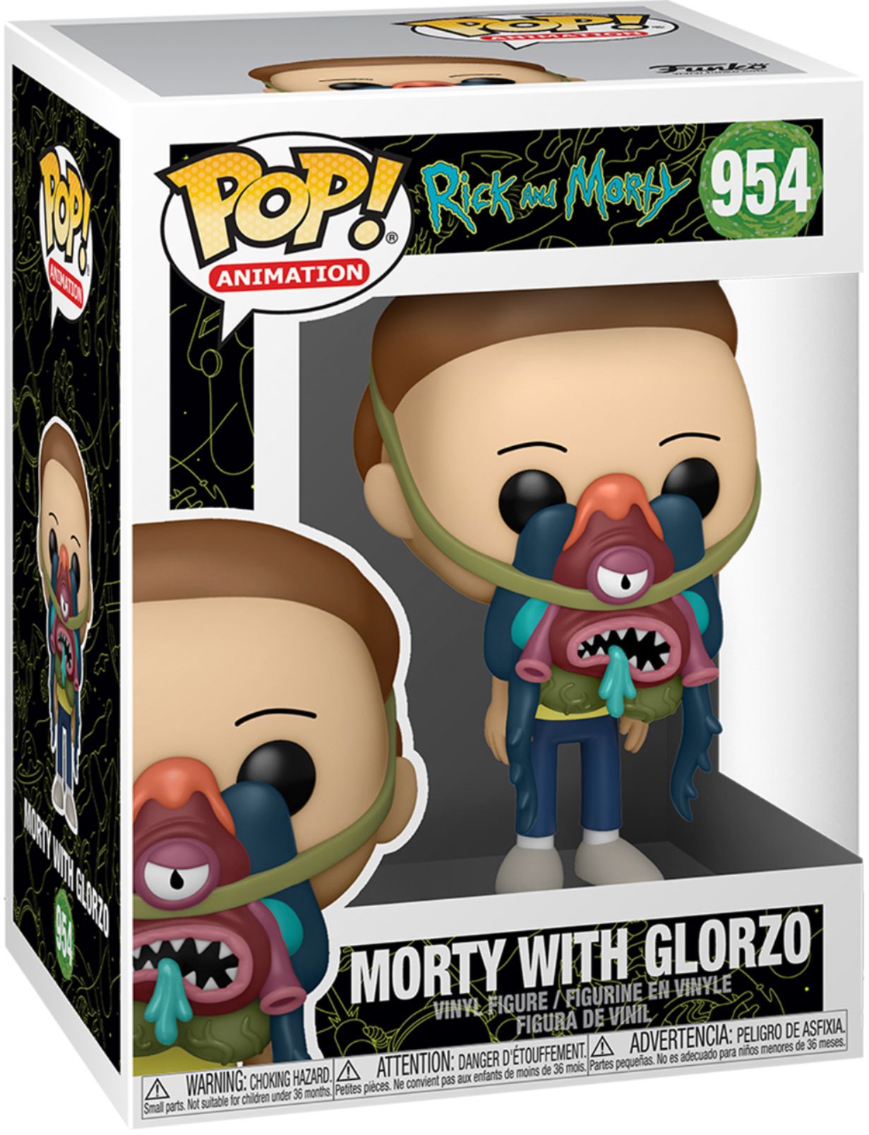 POP Animation Rick  Morty- Morty w Glorzo