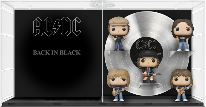 ACDC - Back in Black Deluxe Pop Albums Vinyl Figure 5-Pack