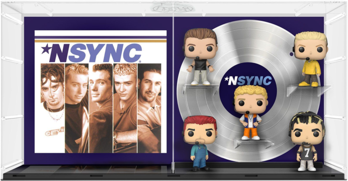 NSYNC - Debut Deluxe Pop Albums Vinyl Figure 5-Pack