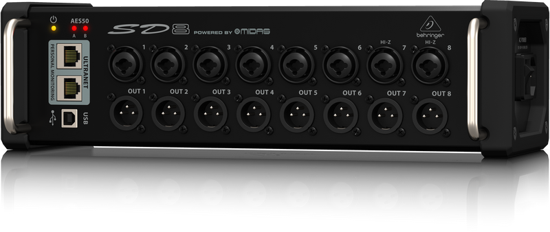 מגברמערכת הגברה Behringer SD8 ברינגר