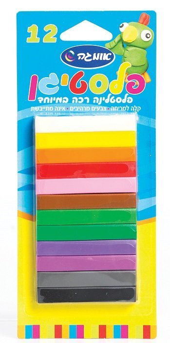 פלסטיגן 12 צבעים