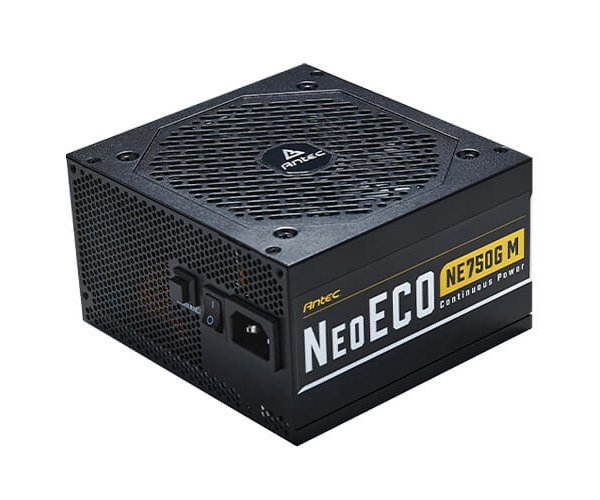 ספק כוח Antec NeoEco 750W Gold fully Modular120mm Silent Fan