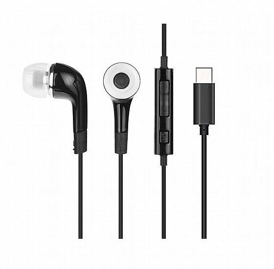 אוזניות חוטיות Samsung Original Stereo Headset Type-C סמסונג - צבע שחור | אוזניות | אודיו וסאונד | BigMobile