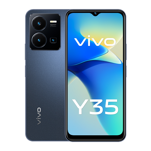 טלפון סלולרי Vivo Y35 258GB 8GB RAM צבע כחול כוכבים