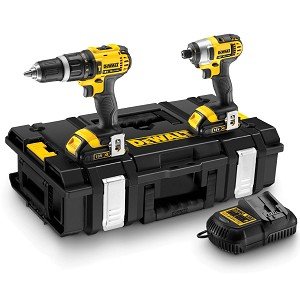 סט אימפקט  מברגה מקדחה סוללות 15Ah DeWALT DCK285C2