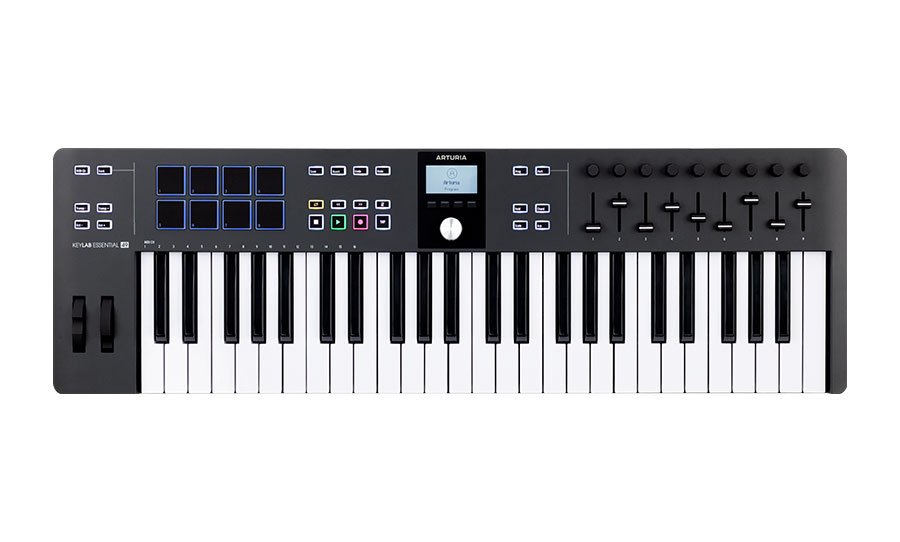 מקלדת שליטה Arturia Keylab Essential 49 MK3 - שחור