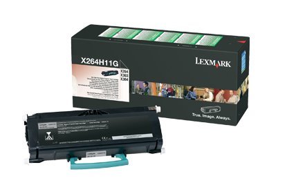 טונר שחור מקורי 9K  LEXMARK X264H11G