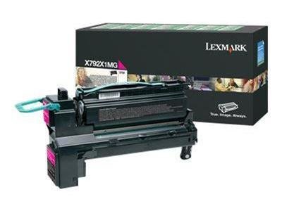 טונר מקורי אדום 20K למדפסת X792 Lexmark X792X1MG