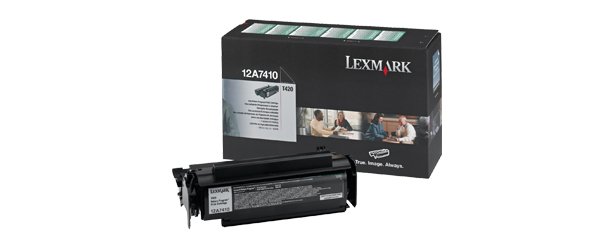 טונר שחור Lexmark 12A7410 מקורי