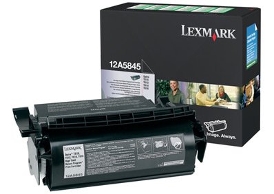 טונר שחור Lexmark 12A5845 מקורי