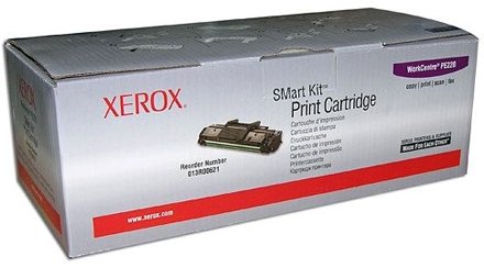 טונר לייזר מקורי שחור 3000 עמ ב-5 כיסוי Xerox Workcnter PE220 13R00621