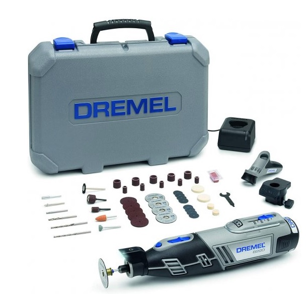 דרמל נטען ליתיום 45 אביזרים 12V DREMEL 8220