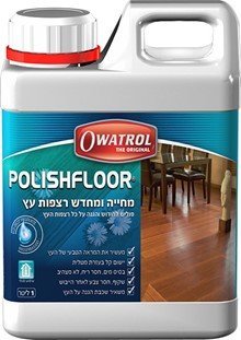 פוליש לפרקט על בסיס מים 1 ליטר Owatrol Polishfloor