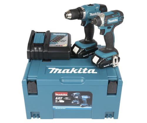 סט מברגות נטען DLX2141AJ 18V מתוצרת Makita