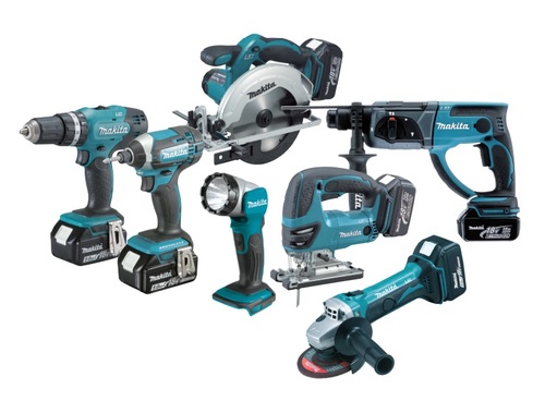 סט ליתיום נטען DLX6068T 18V מתוצרת Makita