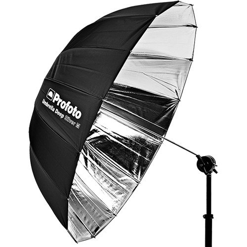 מטריה פרבולית כסופה Profoto Umbrella Deep Silver M