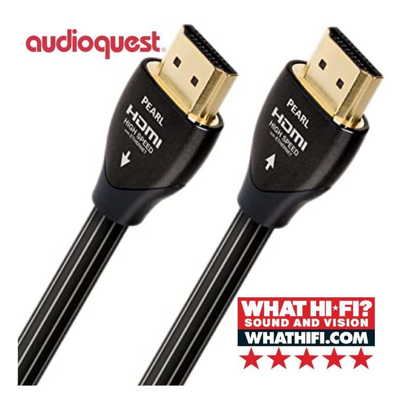 כבל HDMI באורך 2מ מבית Audioquest דגם Pearl