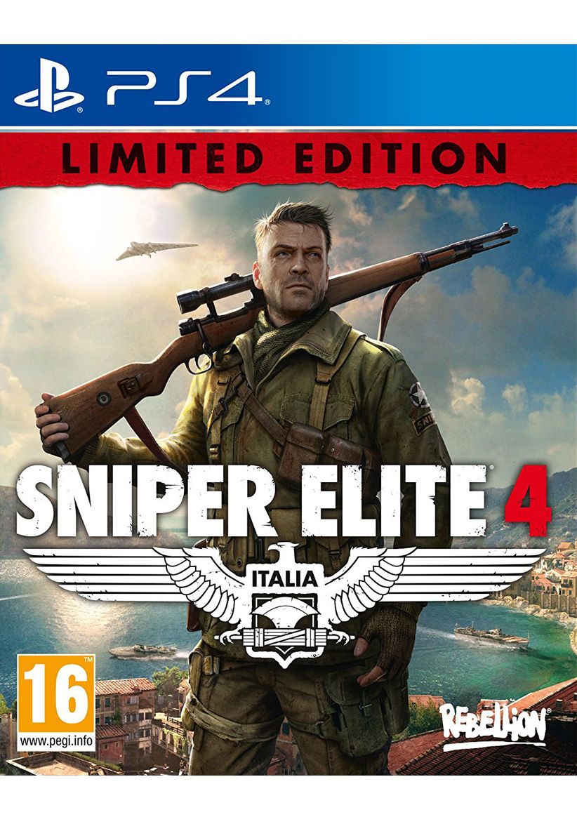 sniper elite 4 limited edition ps4