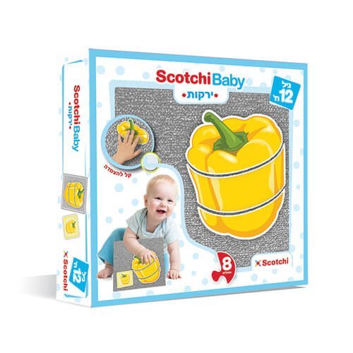 משחק סקוצי פאזל ראשון ירקות Scotchi