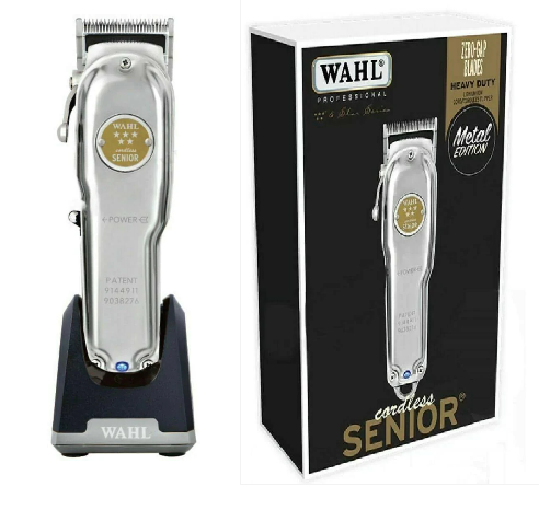 מכונת תספורת מתכת Wahl Professional Senior Cordless Clipper Metal Edition|אריב ציוד למספרות