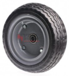 גלגל גומי מלא 254 ציר 16 ממ נבה 57 ממ ROHER ROHER-PRO 1083145