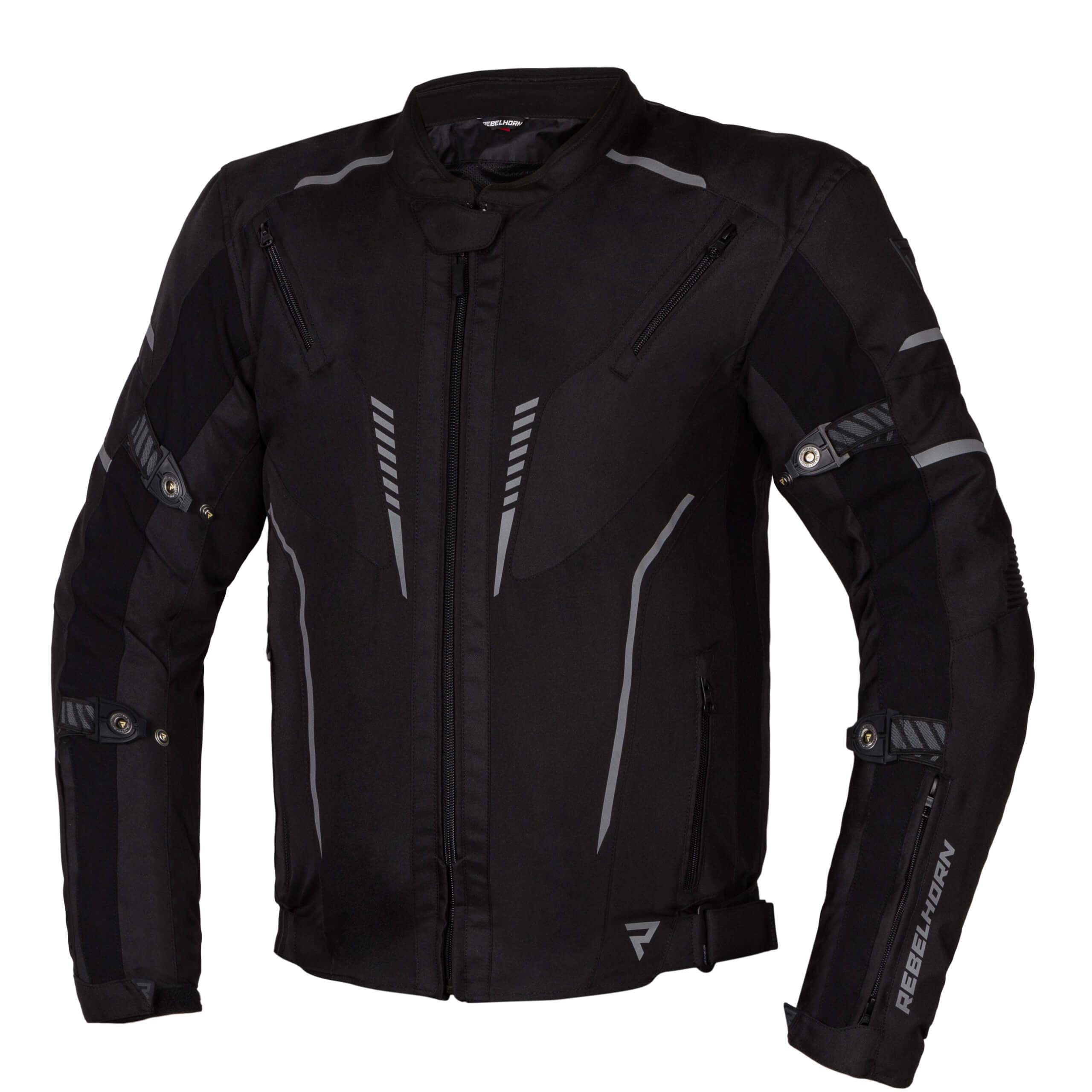 מעיל רב עונתי רבל הורן שחור  - REBELHORN BLAST TEXTILE JACKET