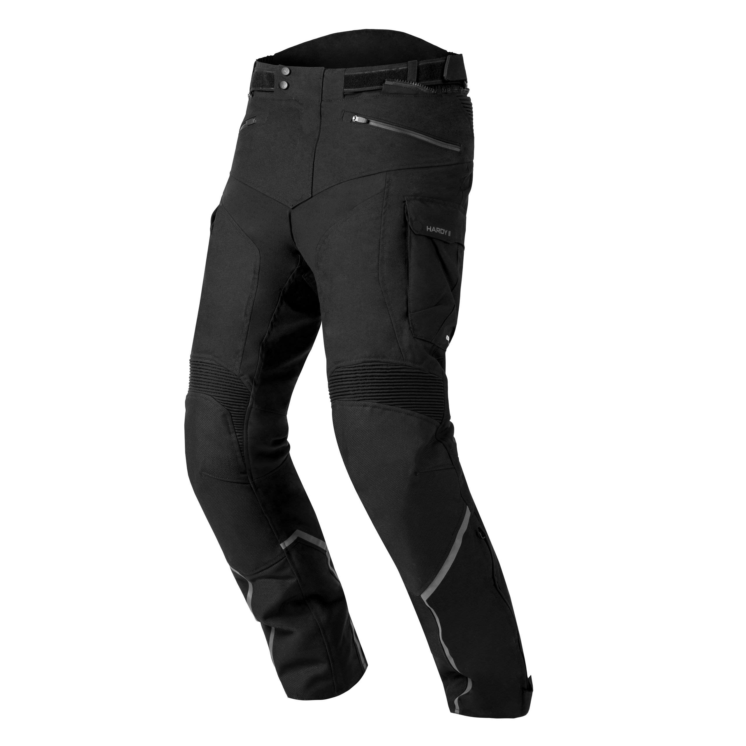 מכנס רכיבה ממוגן וחסין מים רבל הורן שחור - REBELHORN HARDY 2 TEXTILE PANTS