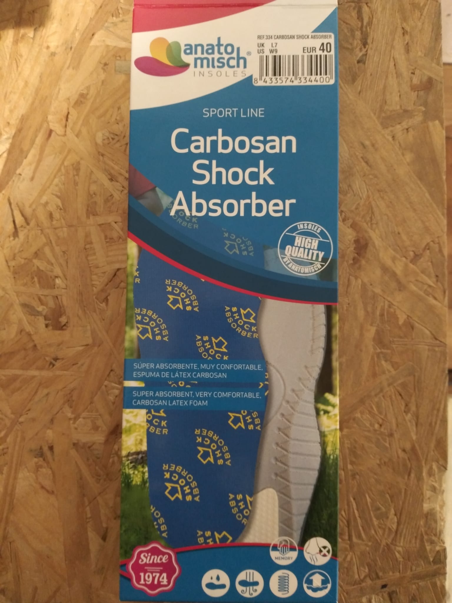 מדרס carbosan shock absorber מבית anato misch