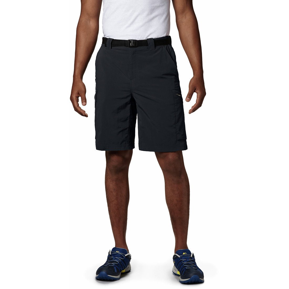 מכנסי דגמח קצרים לגברים SILVER RIDGE CARGO SHORT שחור מבית Columbia