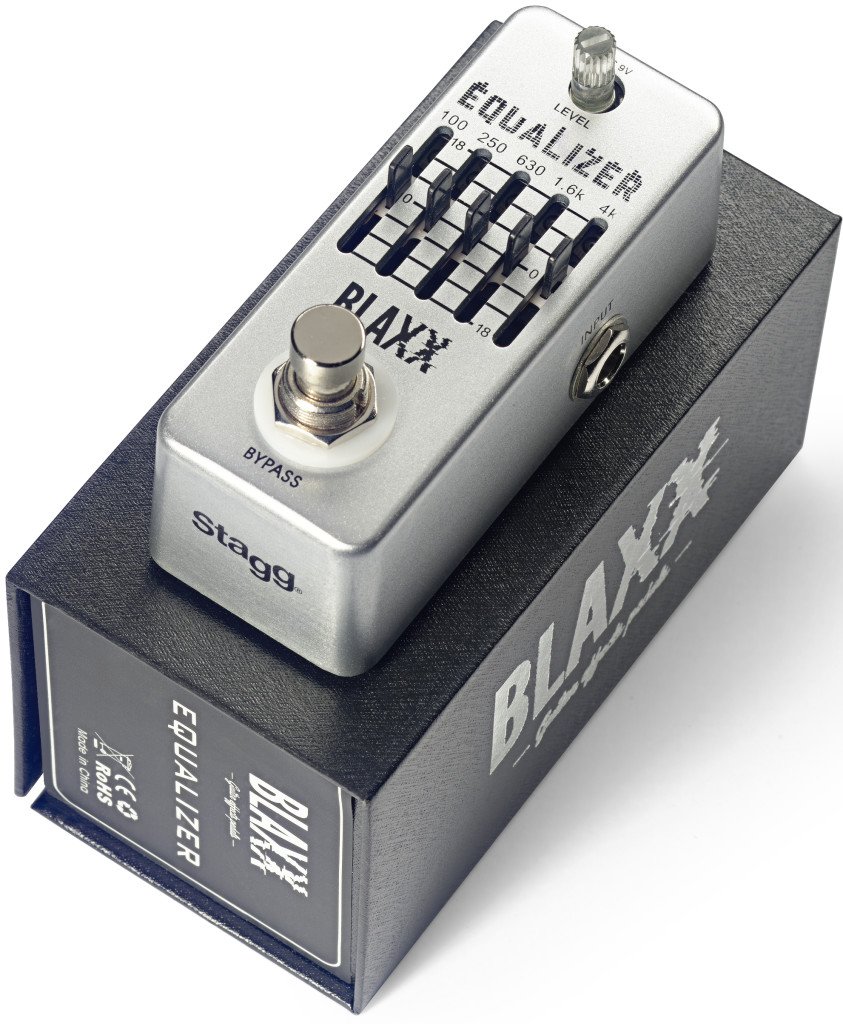 פדל אקולייזר Stagg BLAXX 5-band Equalizer | עכשיו בשכטר מוסיקה