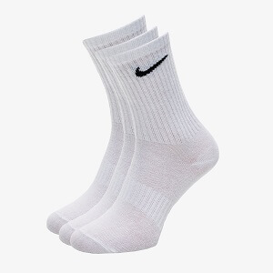 2 שלישיות גרבי נייק דרייפיט 3pr LIGHTWEIGHT socks SX7676-100