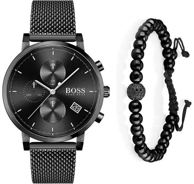 הוגו בוס HUGO BOSS 1513813 סט צמיד מתנה לגברים