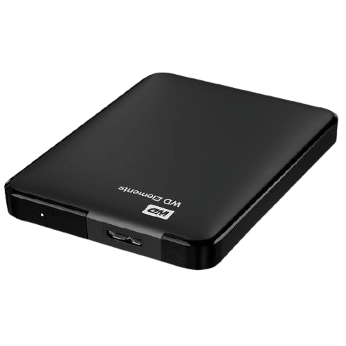 כונן חיצוני קשיח WD ELEMENTS PORTABLE 4TB BLACK