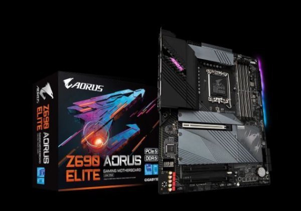 לוח דור 12 Gigabyte Z690 AORUS ELITE DDR4 Lga1700 25gb lan INTEL