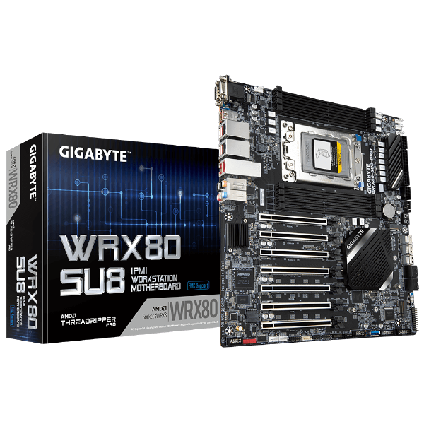 לוח אם למעבד Gigabyte WRX80-SUB-IPMI sWRX8 Ryzen TR pro 3000WX