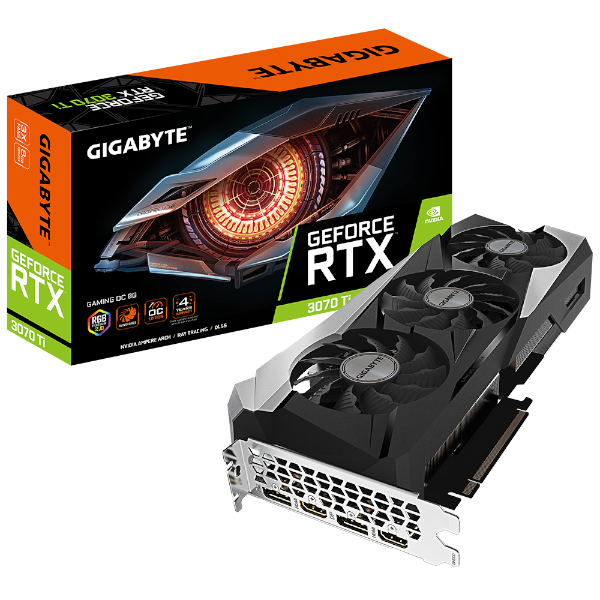 כרטיס מסך Gigabyte RTX3070 Ti Gaming OC 8G PCIEX16 40