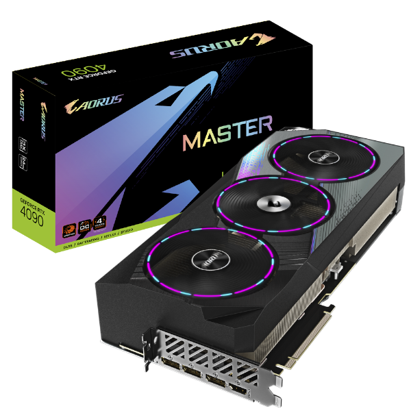 כרטיס מסך Gigabyte Nvidia RTX 4090 AORUS MASTER 24GB PCIE40