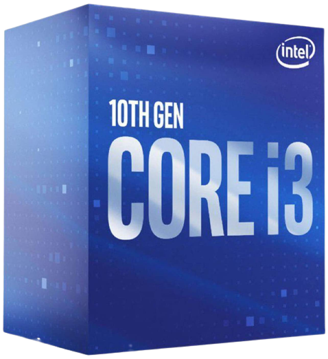 מעבד אינטל דור 10 Intel I3-10105 BOX 44Ghz 6Mb Cache LGA1200