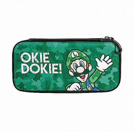 The Plays | Nintendo Switch Slim Travel Case - Luigi